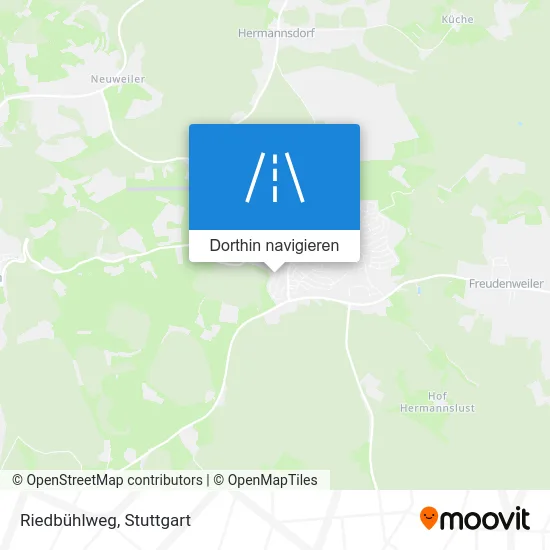 Riedbühlweg Karte