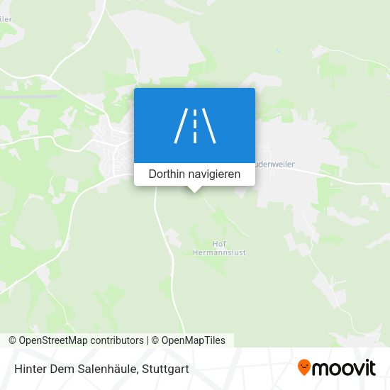 Hinter Dem Salenhäule Karte