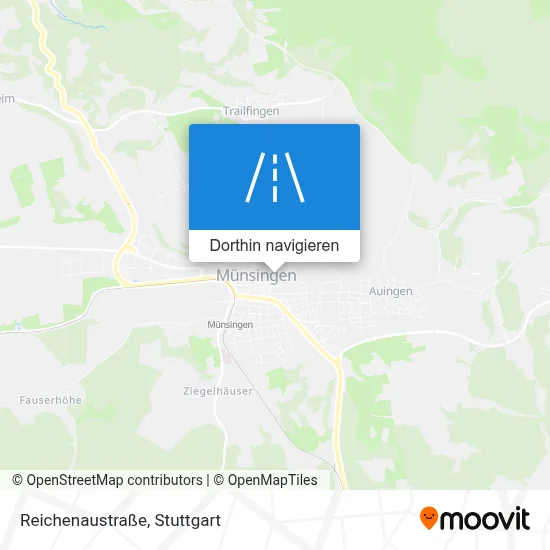 Reichenaustraße Karte