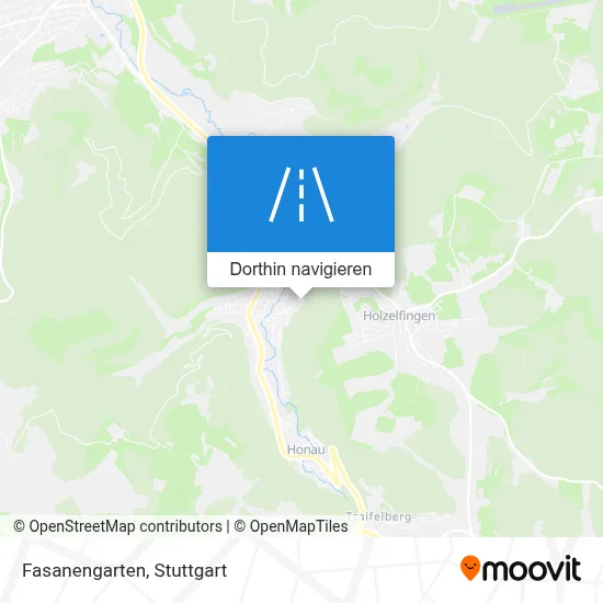 Fasanengarten Karte