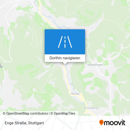 Enge Straße Karte