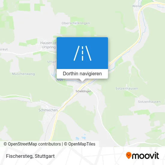 Fischersteg Karte