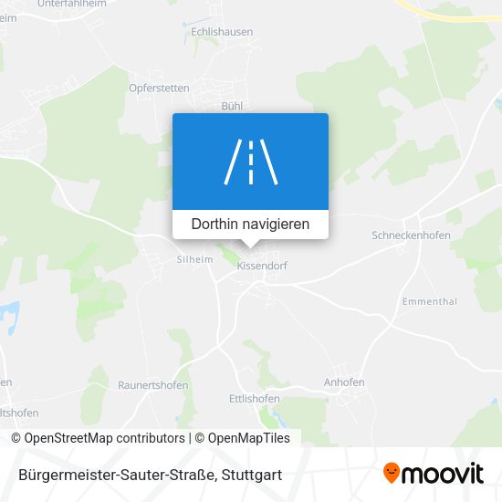 Bürgermeister-Sauter-Straße Karte