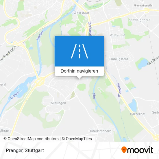 Pranger Karte