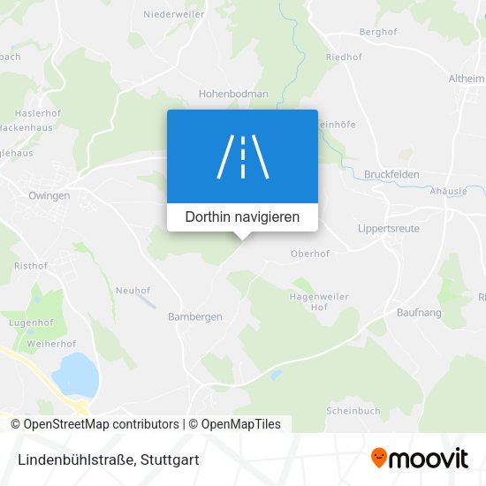 Lindenbühlstraße Karte