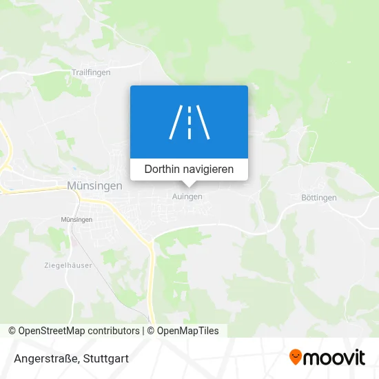 Angerstraße Karte