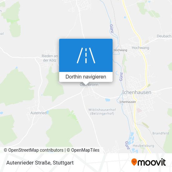 Autenrieder Straße Karte