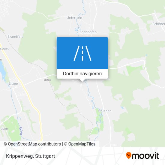 Krippenweg Karte