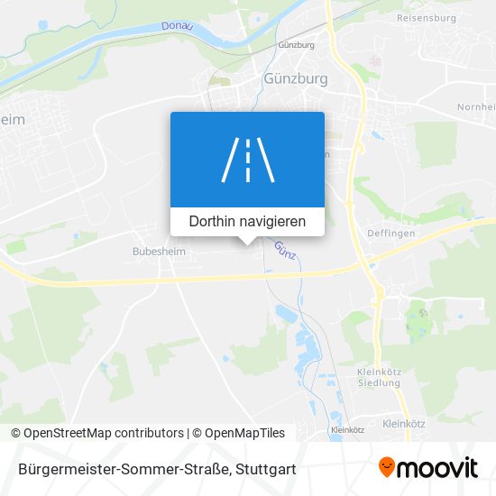 Bürgermeister-Sommer-Straße Karte