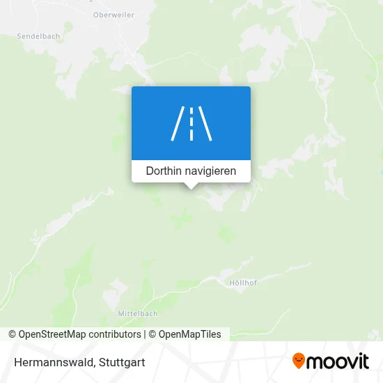 Hermannswald Karte