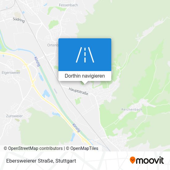 Ebersweierer Straße Karte