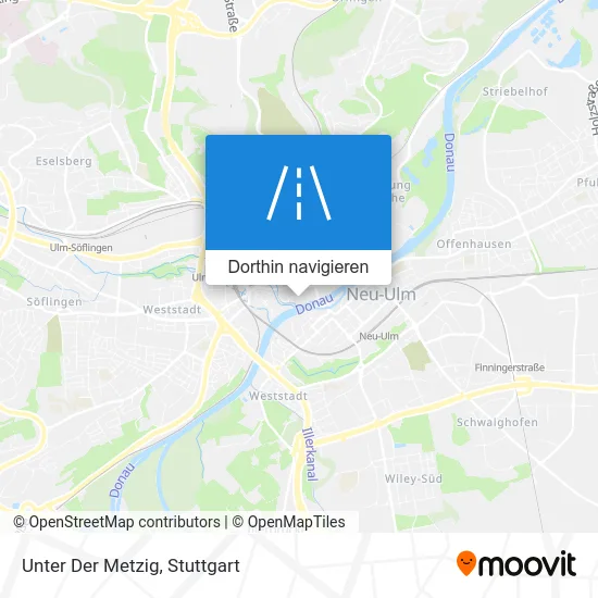 Unter Der Metzig Karte