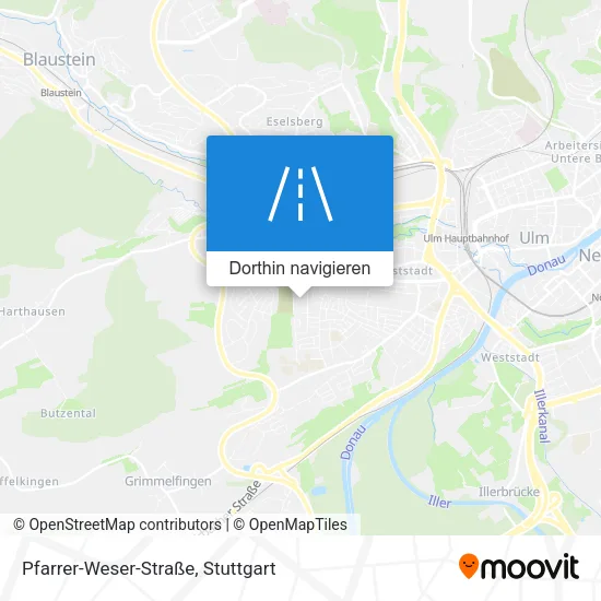Pfarrer-Weser-Straße Karte