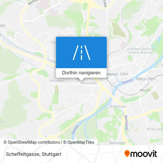 Scheffeltgasse Karte