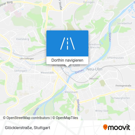 Glöcklerstraße Karte