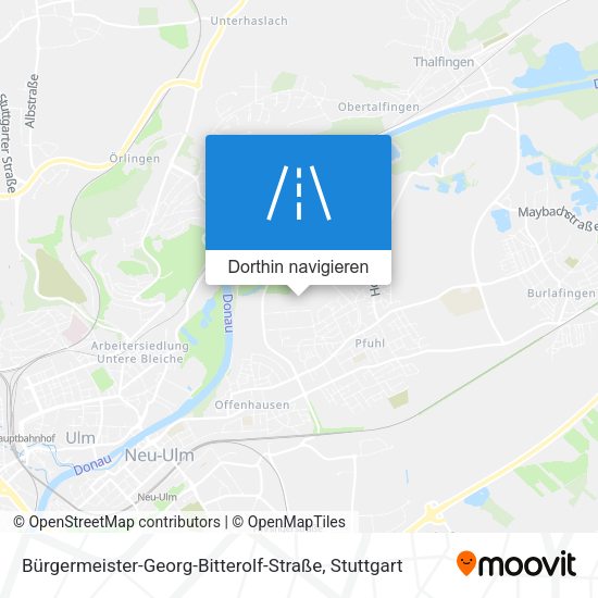 Bürgermeister-Georg-Bitterolf-Straße Karte