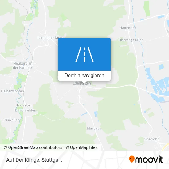 Auf Der Klinge Karte