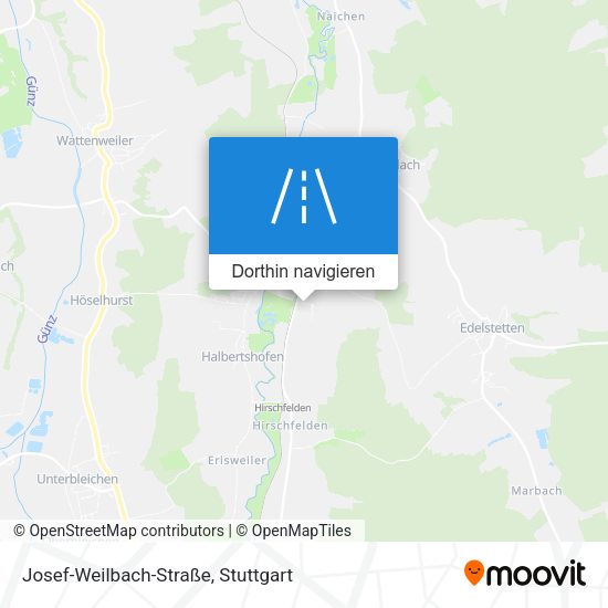 Josef-Weilbach-Straße Karte