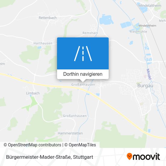 Bürgermeister-Mader-Straße Karte