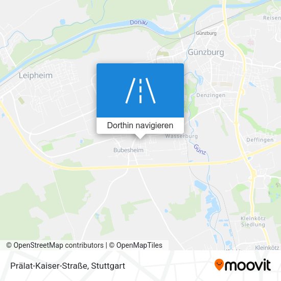 Prälat-Kaiser-Straße Karte