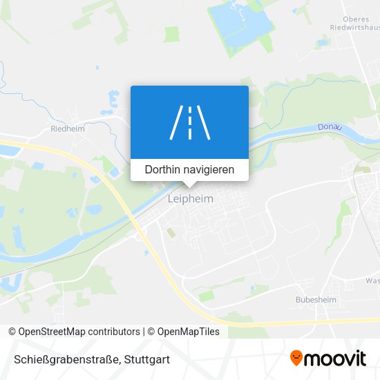 Schießgrabenstraße Karte