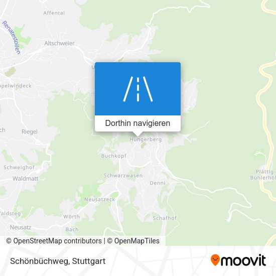 Schönbüchweg Karte