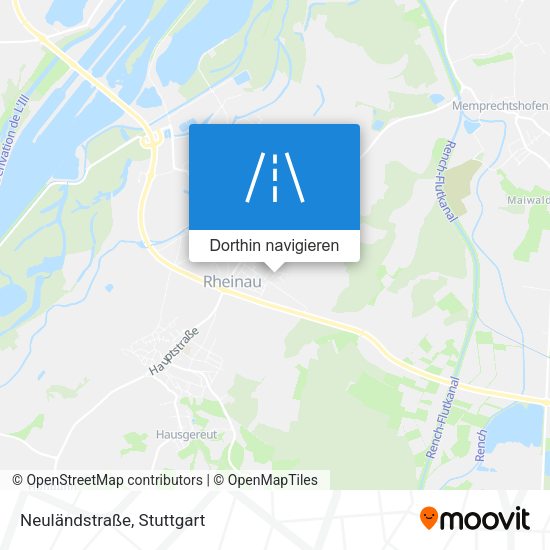 Neuländstraße Karte