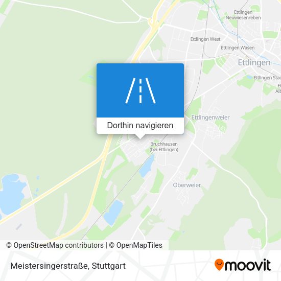Meistersingerstraße Karte