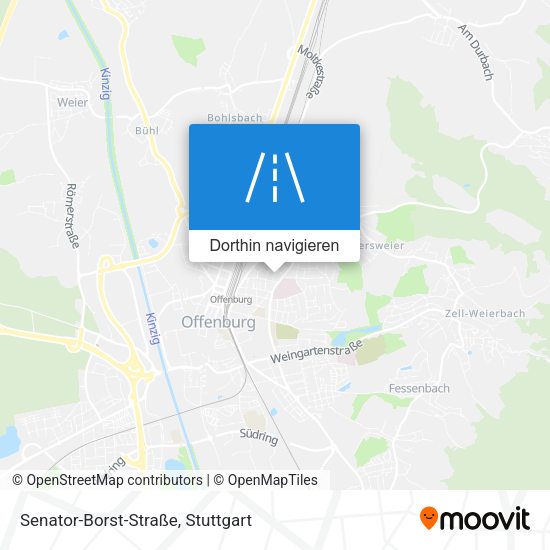Senator-Borst-Straße Karte