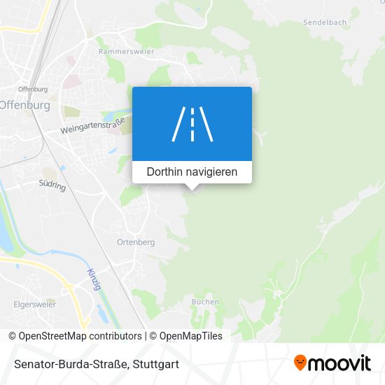 Senator-Burda-Straße Karte