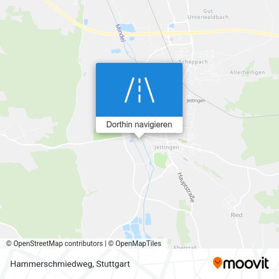 Hammerschmiedweg Karte