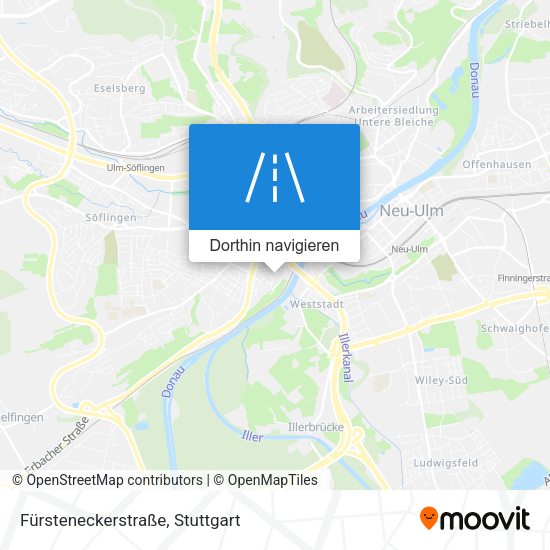 Fürsteneckerstraße Karte