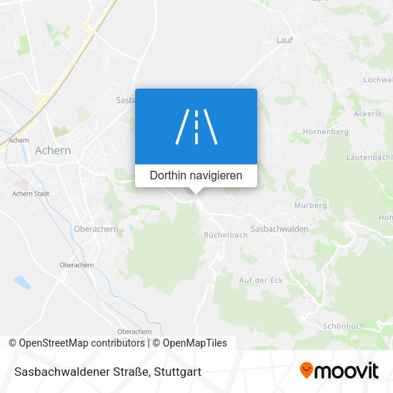 Sasbachwaldener Straße Karte