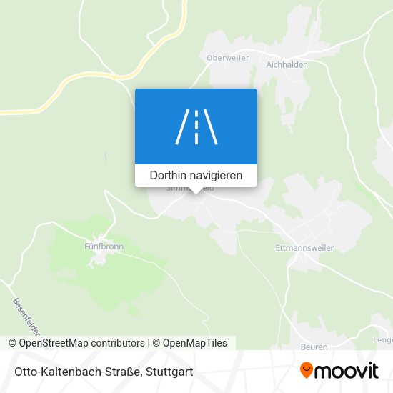Otto-Kaltenbach-Straße Karte