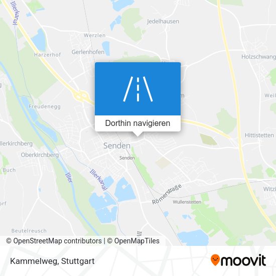 Kammelweg Karte