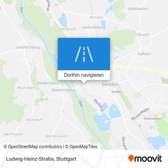 Ludwig-Heinz-Straße Karte