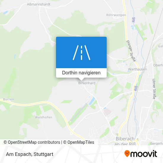 Am Espach Karte