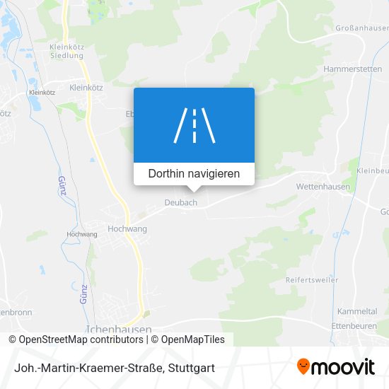 Joh.-Martin-Kraemer-Straße Karte