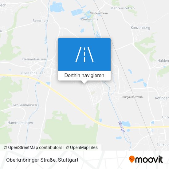 Oberknöringer Straße Karte