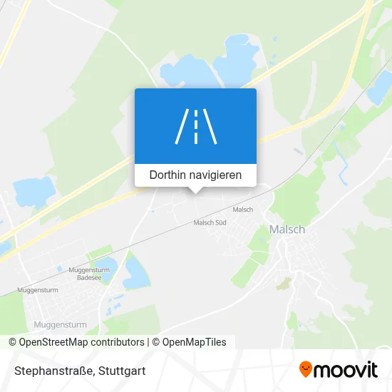 Stephanstraße Karte