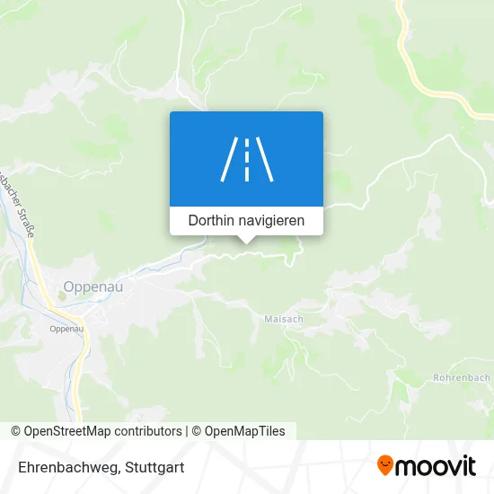 Ehrenbachweg Karte