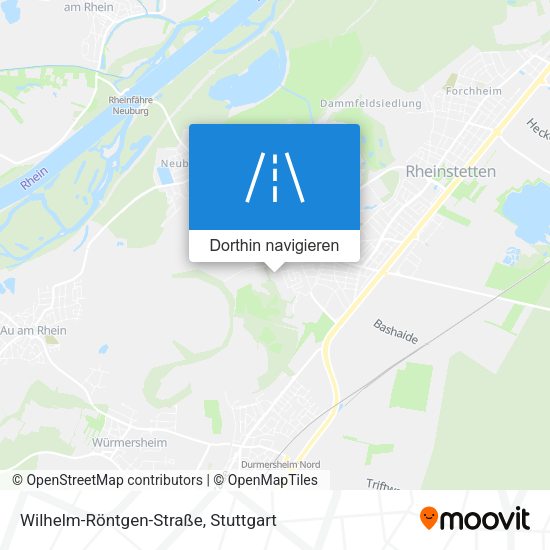 Wilhelm-Röntgen-Straße Karte