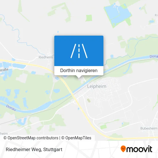 Riedheimer Weg Karte
