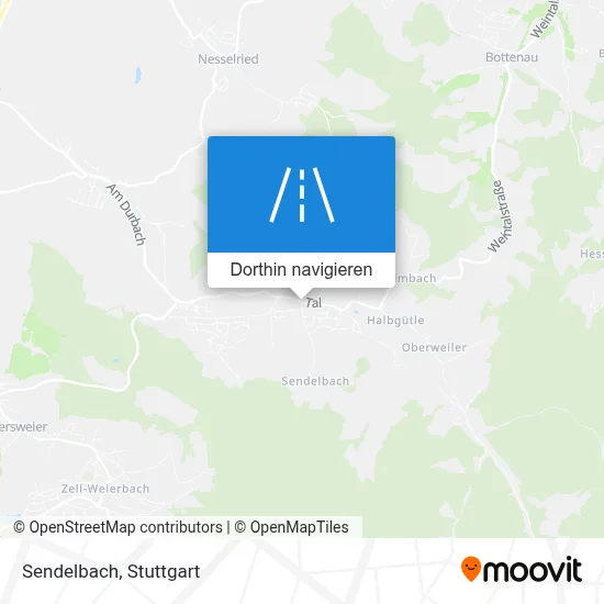 Sendelbach Karte