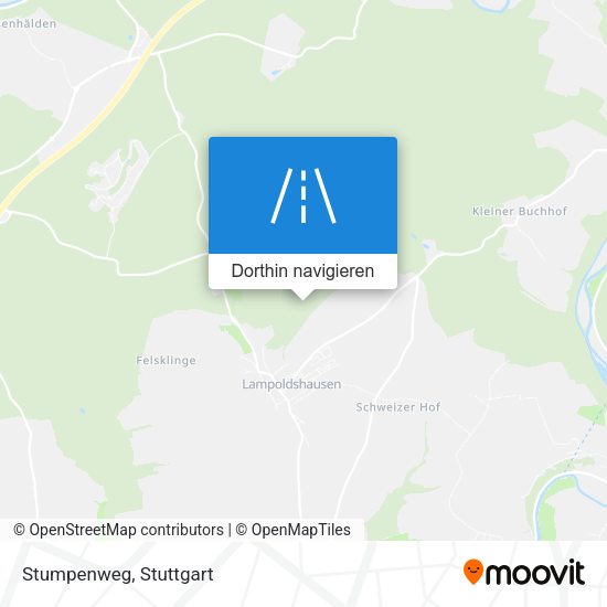 Stumpenweg Karte