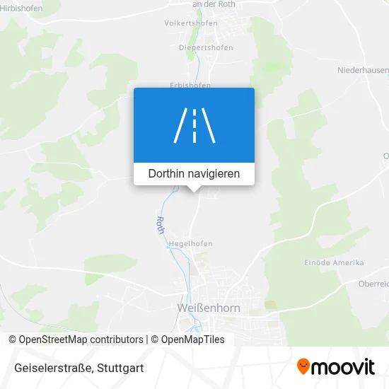 Geiselerstraße Karte