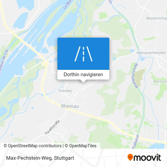 Max-Pechstein-Weg Karte