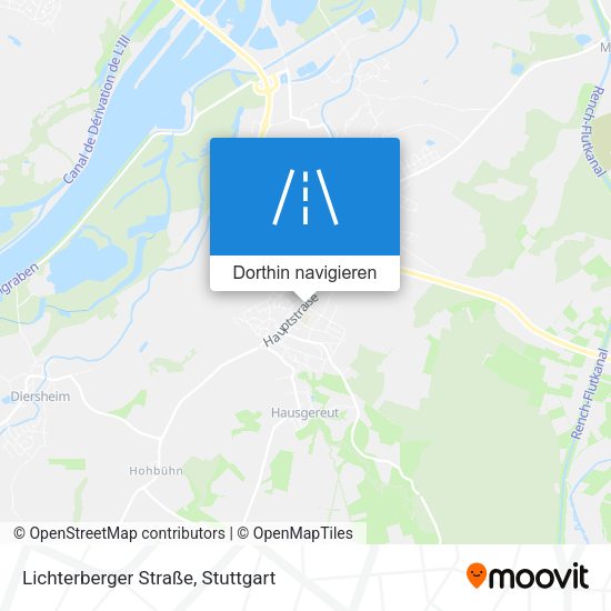 Lichterberger Straße Karte