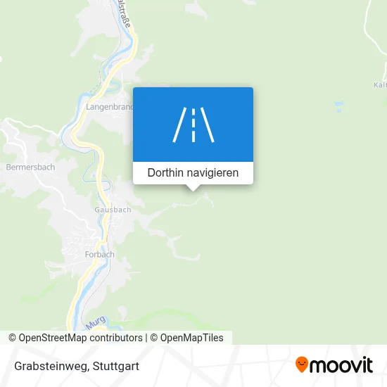 Grabsteinweg Karte
