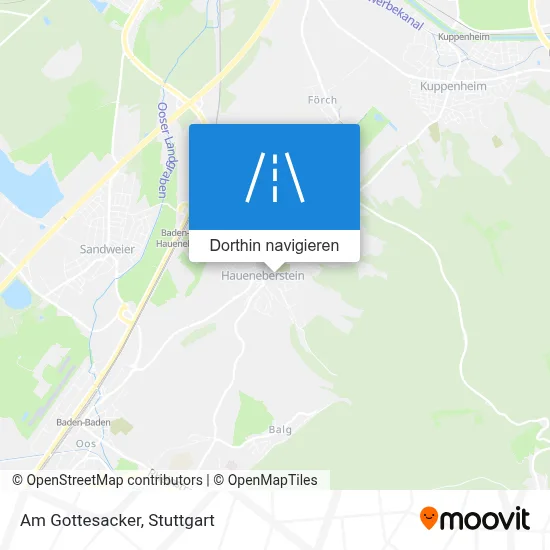 Am Gottesacker Karte